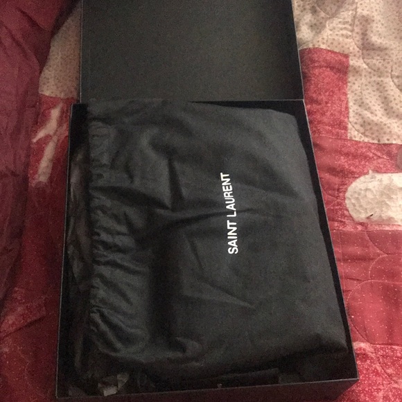 YSL SAC MONOGRAMME SL HOT PINK GOLD CHAIN - Picture 3 of 7